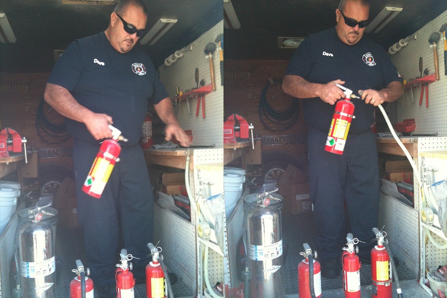 Featured image of post Co2 Fire Extinguisher Annual Inspection - I was expecting an explosion or something when i did this, but i had tightened the reg nut well and a short hiss was all i got, good actually i don&#039;t want to lose my arms!